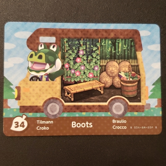 Nintendo Other Boots 34 Amiibo Rv Series Animal Crossing